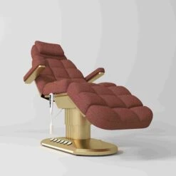 Manufakturo Orielle Ver.A Luxury Electric Beauty Bed - Hand & Foot Controls Maroon(Manufakturo Orielle Ver A Luxury Electric Beauty Bed Hand Foot Controls Maroon)