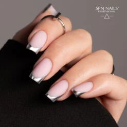 SPN Nails UV/LED Gel Polish Silver Chrome(Spn Nails Uv Led Gel Polish Silver Chrome) -Roxie Cosmetics Shop SPN nails silver chrome uv led nail styling 8ml