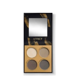 Affect Brow Star Mini Eyebrow Shadows Palette(Affect Brow Star Mini Eyebrow Shadows Palette) -Roxie Cosmetics Shop affect cosmetics brow star mini eyebrow palette four shades with mirror roxie cosmetics
