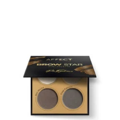 Affect Brow Star Mini Eyebrow Shadows Palette(Affect Brow Star Mini Eyebrow Shadows Palette) -Roxie Cosmetics Shop affect cosmetics brow star mini eyebrow shadows four shades palette roxie cosmetics