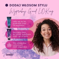 Anwen Good Loking Natural Curl Styling Cream(Anwen Good Loking Natural Curl Styling Cream) -Roxie Cosmetics Shop anwen good loking natural curl styling cream