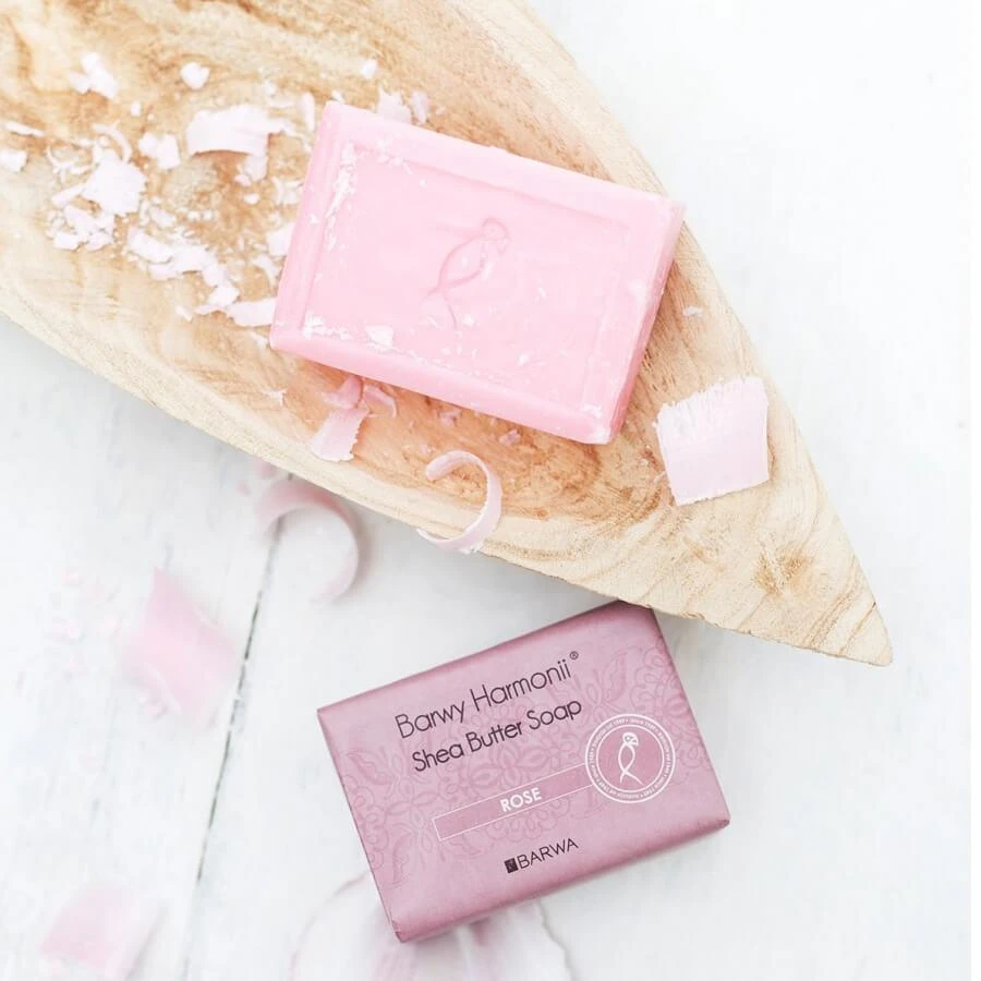 Barwa Harmony Rose Soap | Vegan, Moisturizing & Soothing(Barwa Harmony Rose Hand Body Soap Bar) 4 Barwa Harmony Rose Soap | Vegan, Moisturizing & Soothing(Barwa Harmony Rose Hand Body Soap Bar) - Image 2