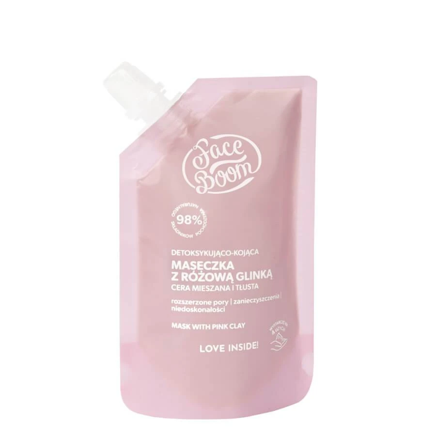 Face Boom Detoxifying & Soothing Pink Clay Face Mask(Face Boom Detoxifying Soothing Pink Clay Face Mask) 3 Face Boom Detoxifying & Soothing Pink Clay Face Mask(Face Boom Detoxifying Soothing Pink Clay Face Mask)