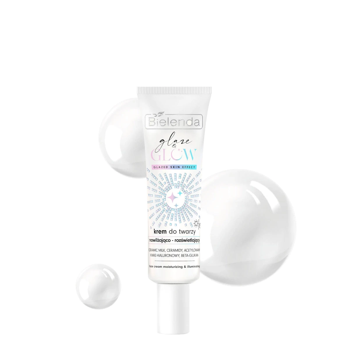 Bielenda Glaze & Glow Moisturizing Brightening Face Cream Glazed Skin Effect(Bielenda Glaze Glow Moisturizing Brightening Face Cream Glazed Skin Effect) 3 Bielenda Glaze & Glow Moisturizing Brightening Face Cream Glazed Skin Effect(Bielenda Glaze Glow Moisturizing Brightening Face Cream Glazed Skin Effect)