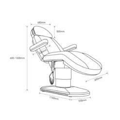 Manufakturo Étoile Creamy The Complete Studio Set - Beauty Bed, Chair, Moonlight & Trolley(Manufakturo Etoile Creamy The Complete Studio Set Beauty Bed Chair Moonlight Trolley) -Roxie Cosmetics Shop etoile dimensions 11