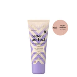 Eveline Better Than Perfect Moisturizing & Covering Foundation(Eveline Better Than Perfect Moisturizing Covering Foundation) -Roxie Cosmetics Shop eveline cosmetics better than perfect 0.5 light biscuit roxie cosmetics