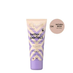 Eveline Better Than Perfect Moisturizing & Covering Foundation(Eveline Better Than Perfect Moisturizing Covering Foundation) -Roxie Cosmetics Shop eveline cosmetics better than perfect 04 natural beige