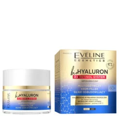 Eveline BioHyaluron Multi Nourishing Face Cream Filler 60+ 3x Retinol System(Eveline Biohyaluron Multi Nourishing Face Cream Filler 60 3x Retinol System)