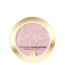 Eveline Feel The Glow Highligter(Eveline Feel The Glow Highligter) -Roxie Cosmetics Shop eveline cosmetics feel th glow highligter 03 rose gold roxie cosmetics
