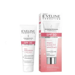 Eveline Rich Moisturizing Face Cream SPF50(Eveline Rich Moisturizing Face Cream Spf50)