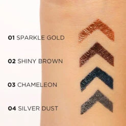Eveline Variete Liquid Shiny Eyeliner(Eveline Variete Liquid Shiny Eyeliner) -Roxie Cosmetics Shop eveline cosmetics variete ahimmer eyeliner swatch