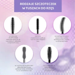 Eveline Variete Extreme Volume & Curl Black Mascara(Eveline Variete Extreme Volume Curl Black Mascara) 7 Eveline Variete Extreme Volume & Curl Black Mascara(Eveline Variete Extreme Volume Curl Black Mascara) -Roxie Cosmetics Shop eveline cosmetics variete extreme volume curl black mascara brushes roxie cosmetics