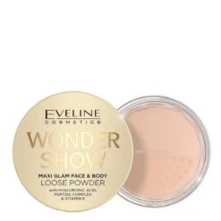 Eveline Wonder Show Maxi Glam Loose Powder(Eveline Wonder Show Maxi Glam Loose Powder) -Roxie Cosmetics Shop eveline cosmetics wonder show maxi glam face loose powder 6g roxie cosmetics