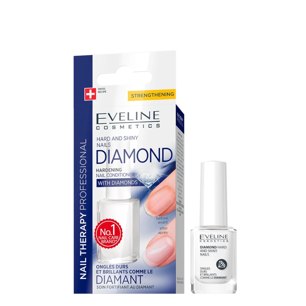 Eveline Diamond Hard & Shiny Nail Conditioner(Eveline Diamond Hard Shiny Nail Conditioner) 3 Eveline Diamond Hard & Shiny Nail Conditioner(Eveline Diamond Hard Shiny Nail Conditioner)