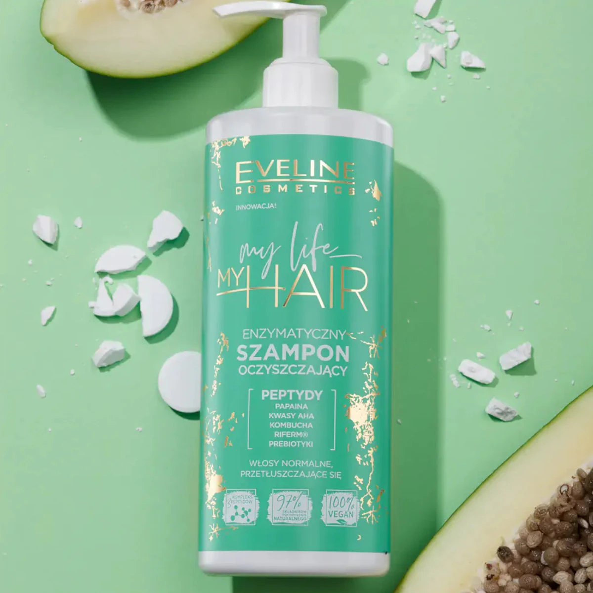 Eveline My Life My Hair Enzimatic & Cleansing Shampoo(Eveline My Life My Hair Enzimatic Cleansing Shampoo) 4 Eveline My Life My Hair Enzimatic & Cleansing Shampoo(Eveline My Life My Hair Enzimatic Cleansing Shampoo) - Image 2