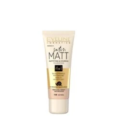 Eveline Satin Matt Mattifying & Covering Foundation(Eveline Satin Matt Mattifying Covering Foundation) -Roxie Cosmetics Shop eveline satin matt foundation 103