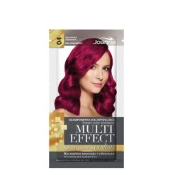 Joanna Multi-Effect Instant Color Hair Shampoo Ammonia-Free(Joanna Multi Effect Instant Color Hair Shampoo Ammonia Free) -Roxie Cosmetics Shop joanna multi effect shampoo 04 raspberry red