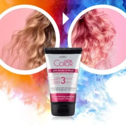 Joanna Ultra Color Pink Colouring Conditioner(Joanna Ultra Color Pink Colouring Conditioner) 8 Joanna Ultra Color Pink Colouring Conditioner(Joanna Ultra Color Pink Colouring Conditioner) -Roxie Cosmetics Shop joanna ultra colorr refreshing conditioner pink blond hair 100g
