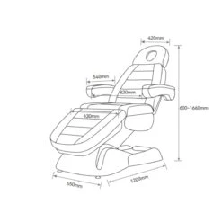 Manufakturo Grace White The Complete Salon Set - Beauty Bed, Chair, Moonlight & Trolley(Manufakturo Grace White The Complete Salon Set Beauty Bed Chair Moonlight Trolley) -Roxie Cosmetics Shop manufakturo beauty bed grace dimensions roxie cosmetics 7