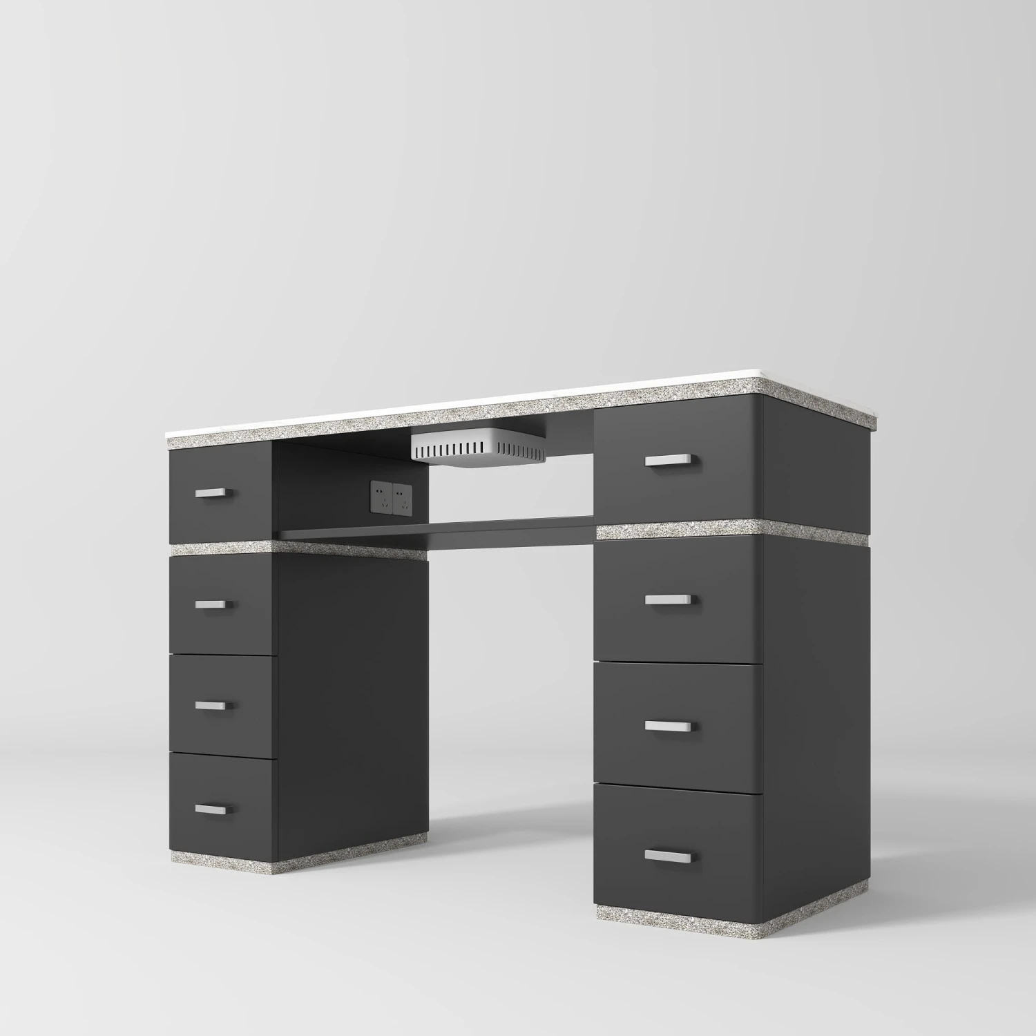 Manufakturo Manicure Table Crystal Touch With Build-in Dust Absorber Black(Manufakturo Manicure Table Crystal Touch With Build In Dust Absorber Black) 3 Manufakturo Manicure Table Crystal Touch With Build-in Dust Absorber Black(Manufakturo Manicure Table Crystal Touch With Build In Dust Absorber Black)