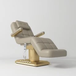 Manufakturo Saphir Version B Electric Salon Bed With Dual Controls Brown(Manufakturo Saphir Version B Electric Salon Bed With Dual Controls Brown)