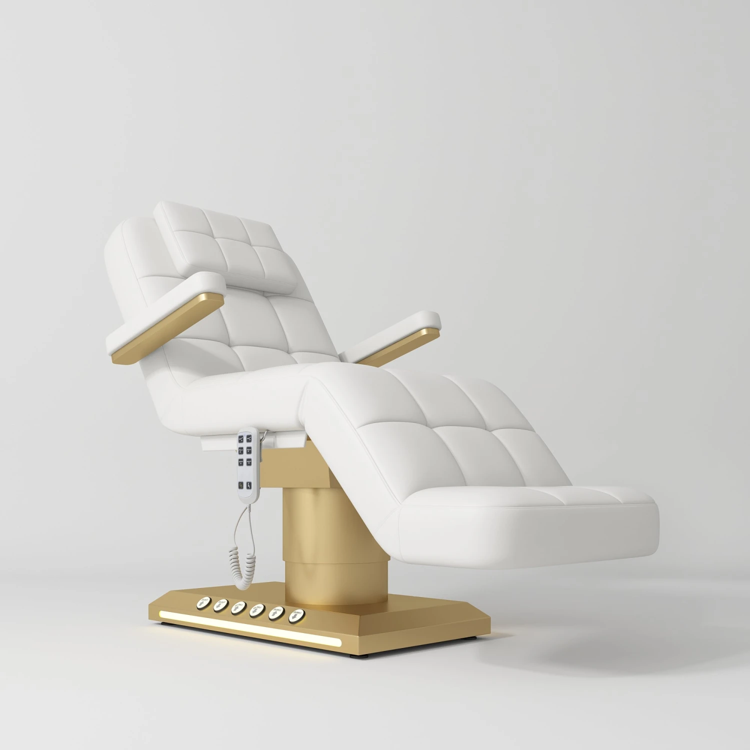 Manufakturo Saphir Version B Electric Salon Bed With Dual Controls White(Manufakturo Saphir Version B Electric Salon Bed With Dual Controls White) 3 Manufakturo Saphir Version B Electric Salon Bed With Dual Controls White(Manufakturo Saphir Version B Electric Salon Bed With Dual Controls White)