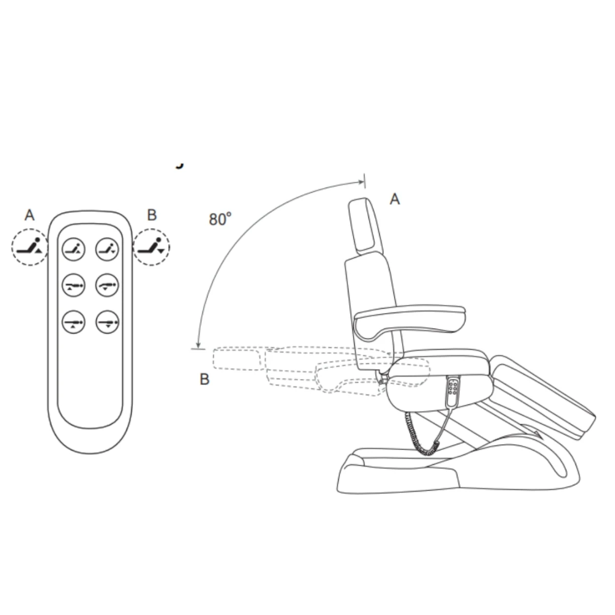 Manufakturo Grace Light Brown The Complete Salon Set - Beauty Bed, Chair, Moonlight & Trolley(Manufakturo Grace Light Brown The Complete Salon Set Beauty Bed Chair Moonlight Trolley) 10 Manufakturo Grace Light Brown The Complete Salon Set - Beauty Bed, Chair, Moonlight & Trolley(Manufakturo Grace Light Brown The Complete Salon Set Beauty Bed Chair Moonlight Trolley) - Image 8