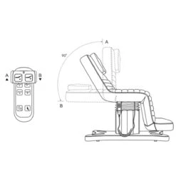 Manufakturo Grandeur Electric Lash Beauty Bed - 3 Motors Creamy(Manufakturo Grandeur Electric Lash Beauty Bed 3 Motors Creamy) -Roxie Cosmetics Shop manufakturo lash beauty bed grandeur operation roxie cosmetics 5
