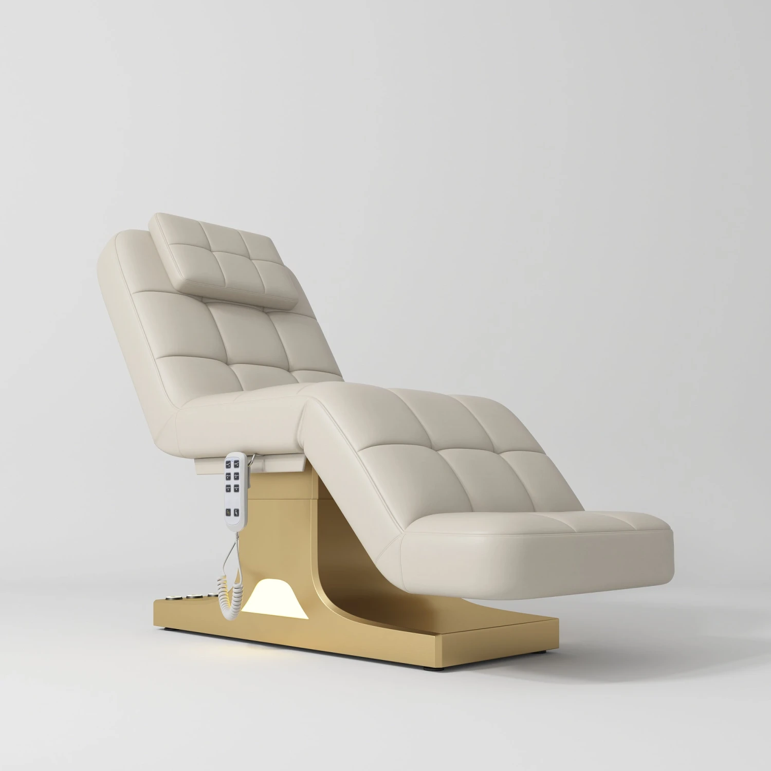 Manufakturo Saphir Version A Cappuccino – 4-Piece Beauty Studio Set: Luxury Bed, Chair, Lamp & Trolley(Manufakturo Saphir Version A Cappuccino 4 Piece Beauty Studio Set Luxury Bed Chair Lamp Trolley) 4 Manufakturo Saphir Version A Cappuccino – 4-Piece Beauty Studio Set: Luxury Bed, Chair, Lamp & Trolley(Manufakturo Saphir Version A Cappuccino 4 Piece Beauty Studio Set Luxury Bed Chair Lamp Trolley) - Image 2