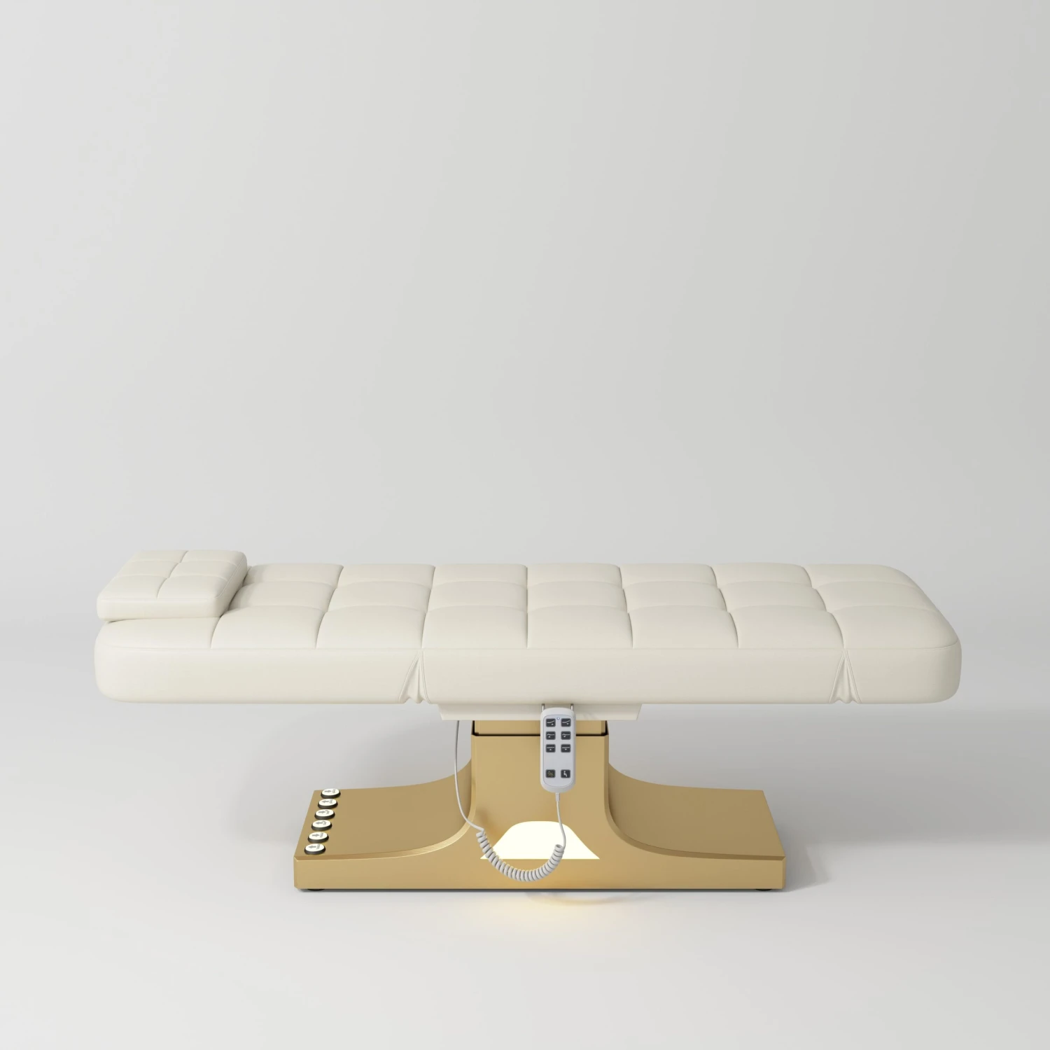 Manufakturo Saphir Version A Luxury Electric Lash Beauty Bed - Hand & Foot Controls Creamy(Manufakturo Saphir Version A Luxury Electric Lash Beauty Bed Hand Foot Controls Creamy) 4 Manufakturo Saphir Version A Luxury Electric Lash Beauty Bed - Hand & Foot Controls Creamy(Manufakturo Saphir Version A Luxury Electric Lash Beauty Bed Hand Foot Controls Creamy) - Image 2