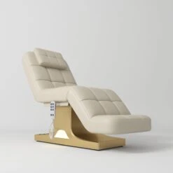 Manufakturo Saphir Version A Luxury Electric Lash Beauty Bed - Hand & Foot Controls Light Brown(Manufakturo Saphir Version A Luxury Electric Lash Beauty Bed Hand Foot Controls Light Brown)