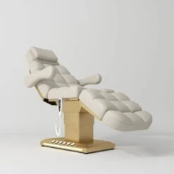 Manufakturo Orielle B Luxury Electric Beauty Bed - Hand & Foot Controls Cappuccino(Manufakturo Orielle B Luxury Electric Beauty Bed Hand Foot Controls Cappuccino)