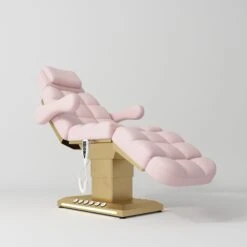 Manufakturo Orielle B Luxury Electric Beauty Bed - Hand & Foot Controls Light Pink(Manufakturo Orielle B Luxury Electric Beauty Bed Hand Foot Controls Light Pink)