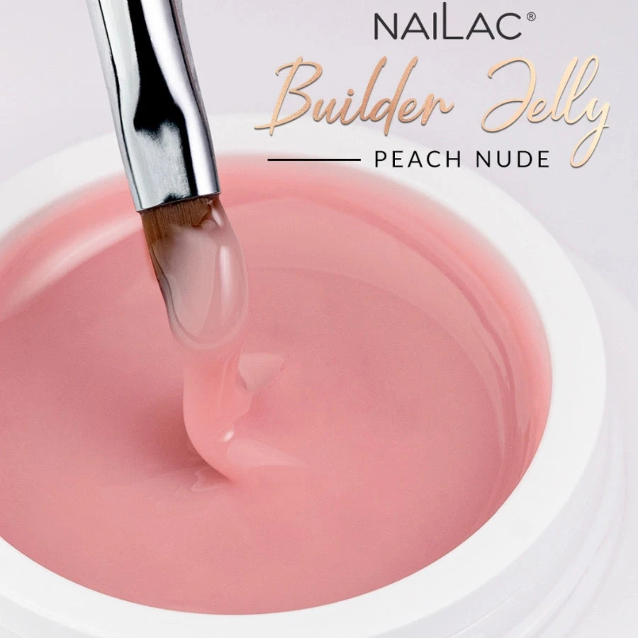 NaiLac Jelly Nail Builder UV/LED Peach Nude(Nailac Jelly Nail Builder Uv Led Peach Nude) 4 NaiLac Jelly Nail Builder UV/LED Peach Nude(Nailac Jelly Nail Builder Uv Led Peach Nude) - Image 2