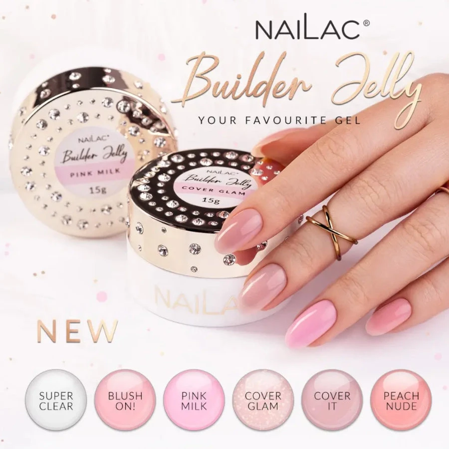 NaiLac Jelly Nail Builder UV/LED Peach Nude(Nailac Jelly Nail Builder Uv Led Peach Nude) 7 NaiLac Jelly Nail Builder UV/LED Peach Nude(Nailac Jelly Nail Builder Uv Led Peach Nude) - Image 5