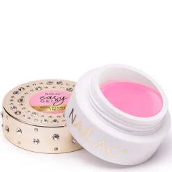 NaiLac EasyGel Nail Builder UV/LED Rose Blush(Nailac Easy Gel Nail Builder Uv Led Rose Blush)