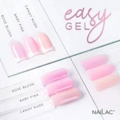 NaiLac EasyGel Nail Builder UV/LED Candy Nude(Nailac Easygel Nail Builder Uv Led Candy Nude) -Roxie Cosmetics Shop nailac easygel nail gel candy nude nail collection colours roxie cosmetics