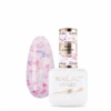 NaiLac Hybrid UV/LED Glammy Rubber Base Milk & Confetti(Nailac Hybrid Uv Led Glammy Rubber Base Milk Confetti)