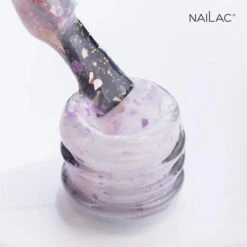 NaiLac Hybrid UV/LED Glammy Rubber Base Milk & Purple(Nailac Hybrid Uv Led Glammy Rubber Base Milk Purple) 9 NaiLac Hybrid UV/LED Glammy Rubber Base Milk & Purple(Nailac Hybrid Uv Led Glammy Rubber Base Milk Purple) -Roxie Cosmetics Shop nailac glammy rubber base milk purple swatch 7ml roxie cosmetics