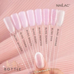 Nailac Jelly Bottle Gel Bling Diva(Nailac Jelly Bottle Gel Bling Diva) -Roxie Cosmetics Shop nailac jelly bottle gel bling diva nail collection roxie cosmetics