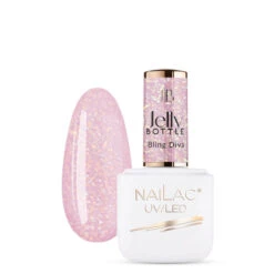 Nailac Jelly Bottle Gel Bling Diva(Nailac Jelly Bottle Gel Bling Diva)