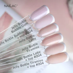 Nailac Jelly Bottle Gel Latte(Nailac Jelly Bottle Gel Latte) -Roxie Cosmetics Shop nailac jelly bottle gel latte nails swatch roxie cosmetics