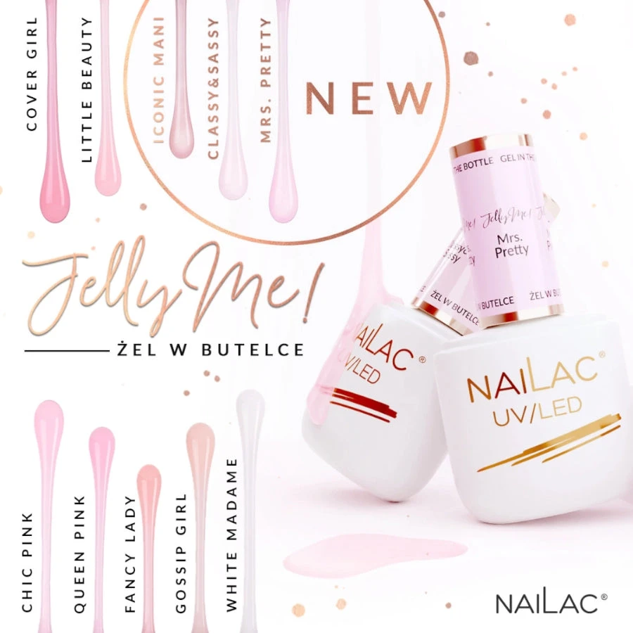 NaiLac Jelly Me! UV/LED Gel Nail Polish Gossip Girl(Nailac Jelly Me Uv Led Gel Nail Polish Gossip Girl) 5 NaiLac Jelly Me! UV/LED Gel Nail Polish Gossip Girl(Nailac Jelly Me Uv Led Gel Nail Polish Gossip Girl) - Image 3