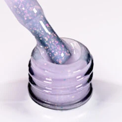 NaiLac Hybrid UV/LED Rubber Base Glow Pink(Nailac Hybrid Uv Led Rubber Base Glow Pink) -Roxie Cosmetics Shop nailac nails base hema free rubber base glow base pink swatch insideroxie cosmetics