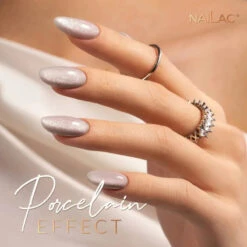 Nailac UV/LED Gel Nail Polish Porcelain Effect 01(Nailac Uv Led Gel Nail Polish Porcelain Effect 01) -Roxie Cosmetics Shop nailac porcelain effect cat eye 01 hybrid gel polish 7ml