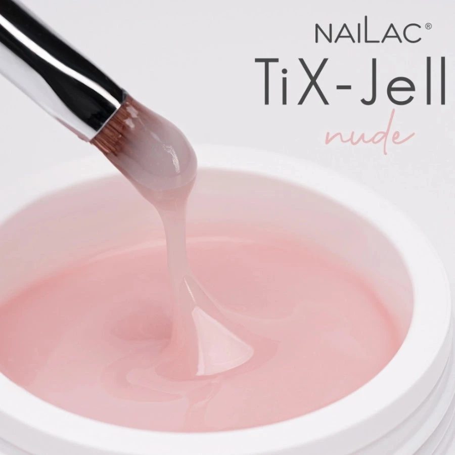 NaiLac TiX-Jelly Nail Builder UV/LED Nude(Nailac Tix Jelly Nail Builder Uv Led Nude) 7 NaiLac TiX-Jelly Nail Builder UV/LED Nude(Nailac Tix Jelly Nail Builder Uv Led Nude) - Image 5