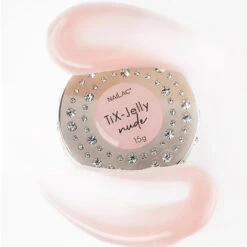 NaiLac TiX-Jelly Nail Builder UV/LED Nude(Nailac Tix Jelly Nail Builder Uv Led Nude) 10 NaiLac TiX-Jelly Nail Builder UV/LED Nude(Nailac Tix Jelly Nail Builder Uv Led Nude) -Roxie Cosmetics Shop nailac tix jelly nude nail gel shade