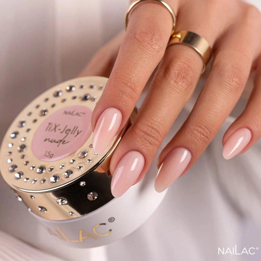 NaiLac TiX-Jelly Nail Builder UV/LED Nude(Nailac Tix Jelly Nail Builder Uv Led Nude) 4 NaiLac TiX-Jelly Nail Builder UV/LED Nude(Nailac Tix Jelly Nail Builder Uv Led Nude) - Image 2