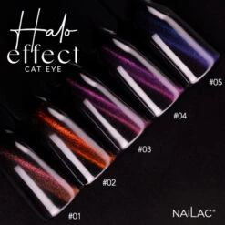 NaiLac UV/LED Gel Nail Polish Halo Effect Cat Eye 02(Nailac Uv Led Gel Nail Polish Halo Effect Cat Eye 02) -Roxie Cosmetics Shop nailac uv led hybrid gel nail polish 02 halo effect cat eye collection roxie cosmetics