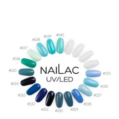 NaiLac UV/LED Gel Nail Polish 033(Nailac Uv Led Gel Nail Polish 033) -Roxie Cosmetics Shop nailac uv led hybrid gel nail polish 033 navy swatches